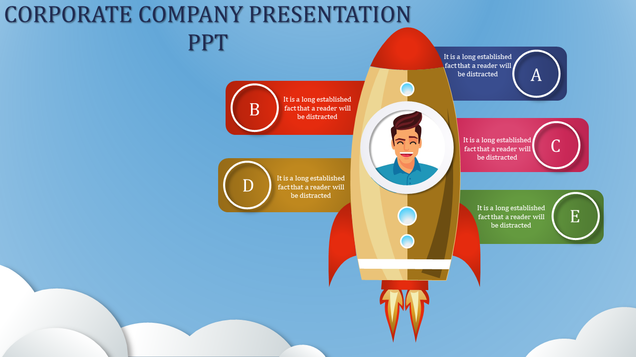Best Corporate Company Presentation PPT Template Design
